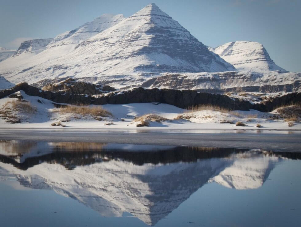 הר Bulanstindur במזרח איסלנד