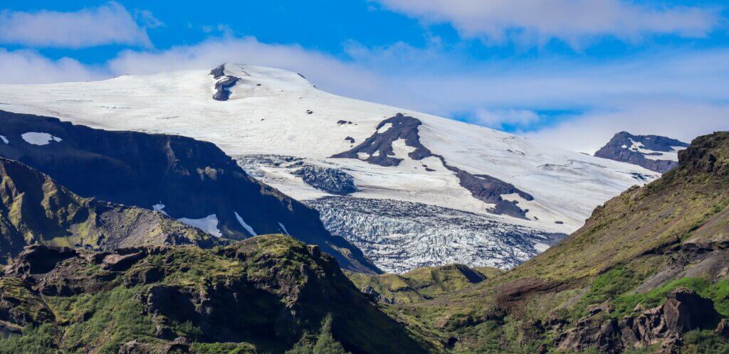 הר הגעש קטלה, קרחון מירדאלסיוקול