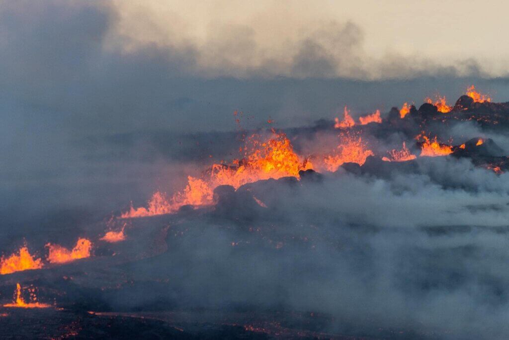 הר געש באיסלנד - litli-hrutur